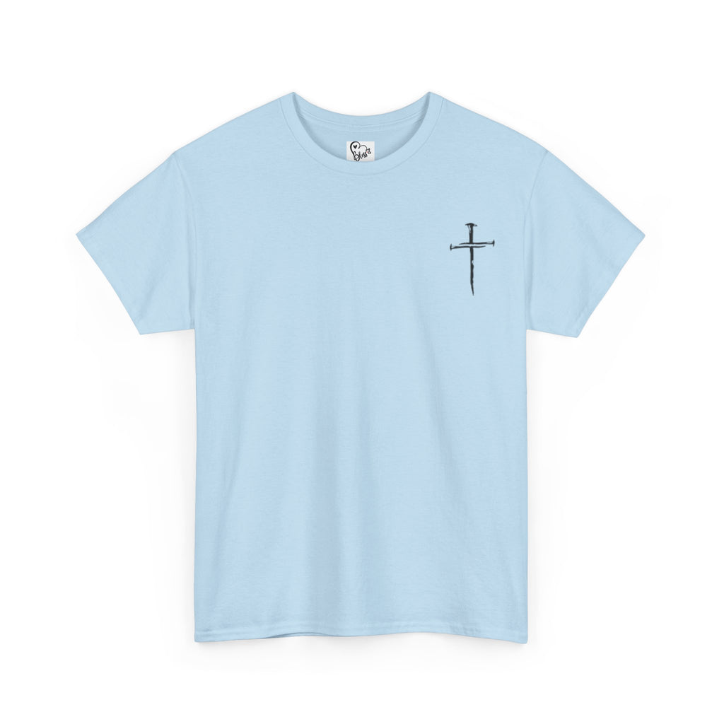 Nail Cross with "The Way The Truth The Life" T-Shirt | Christian Faith Tee
