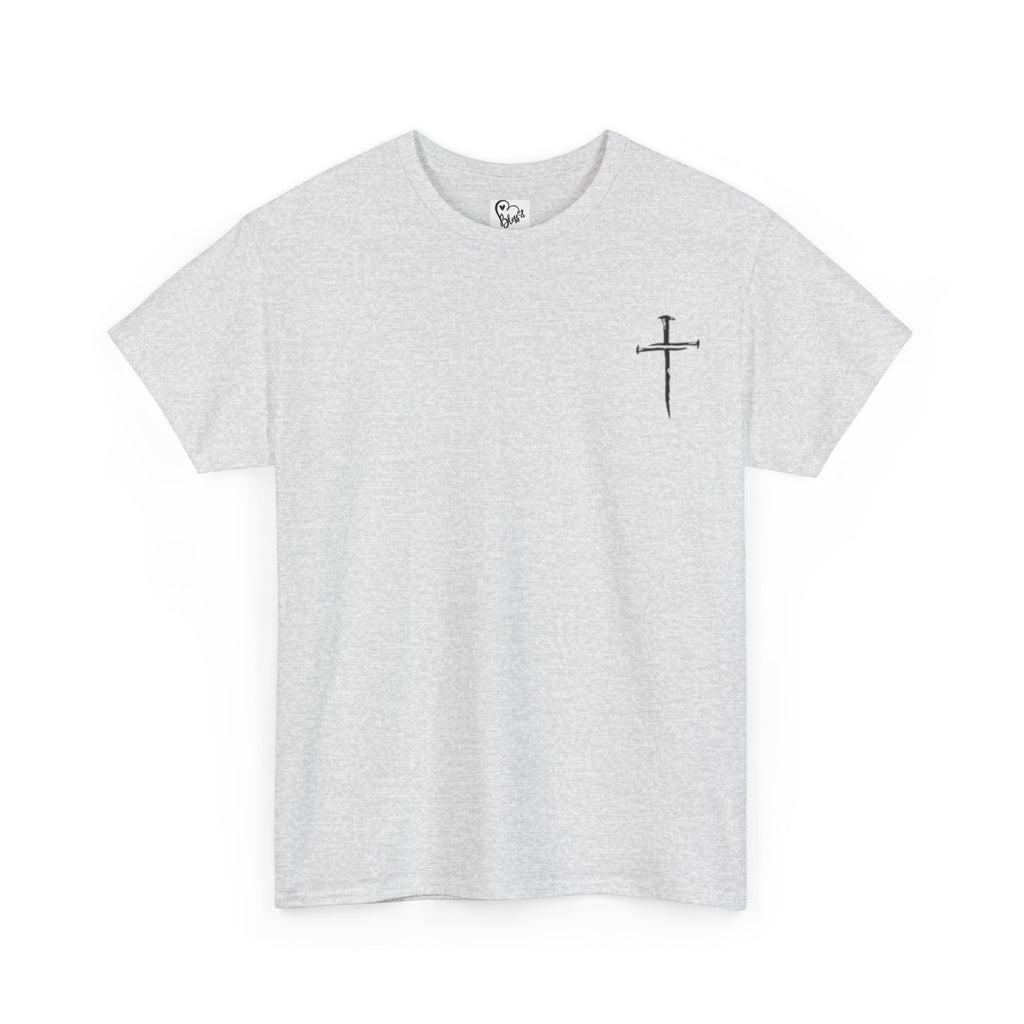 Nail Cross with "The Way The Truth The Life" T-Shirt | Christian Faith Tee