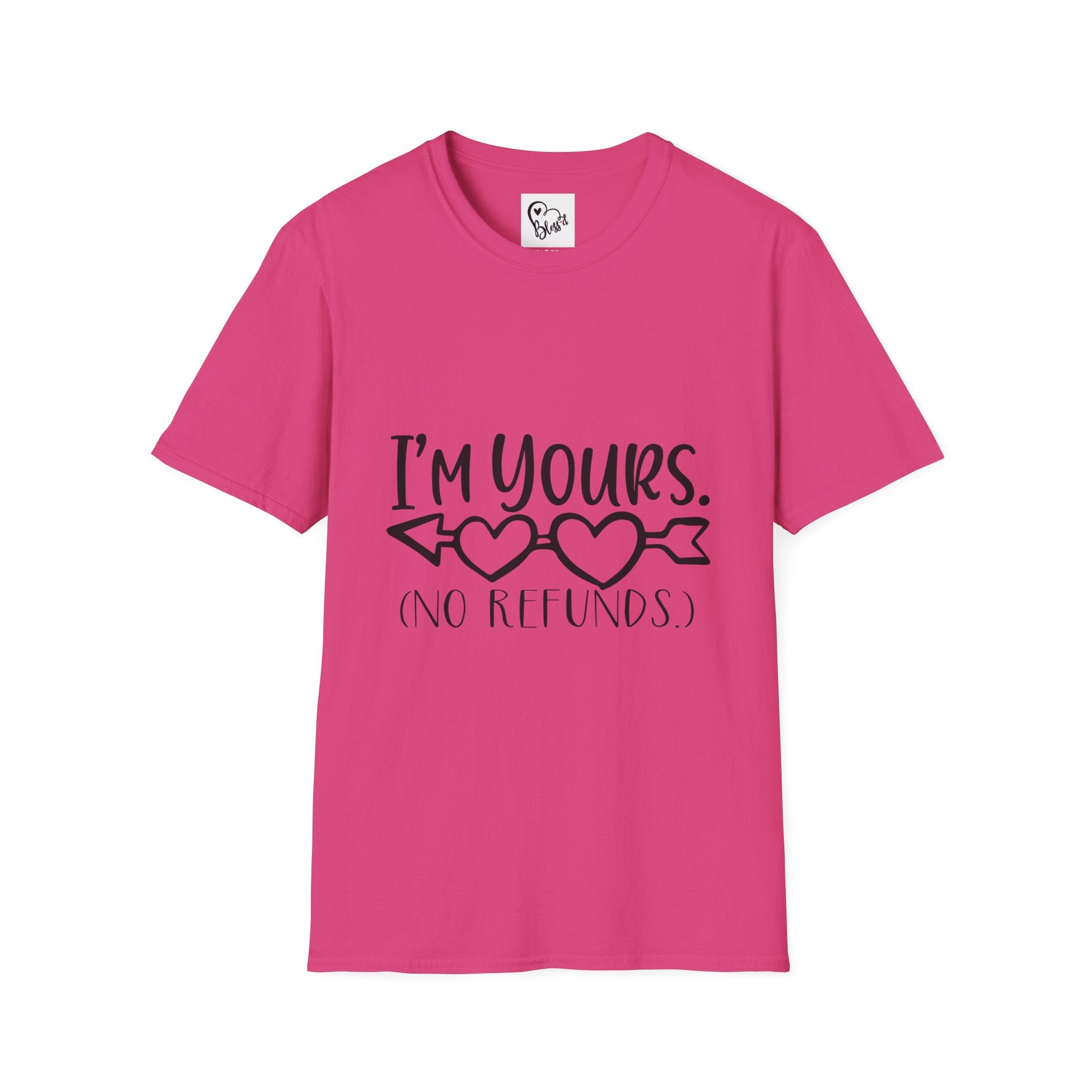 I'm Yours T-Shirt | Heart Arrow Love Graphic Valentine's Day Funny