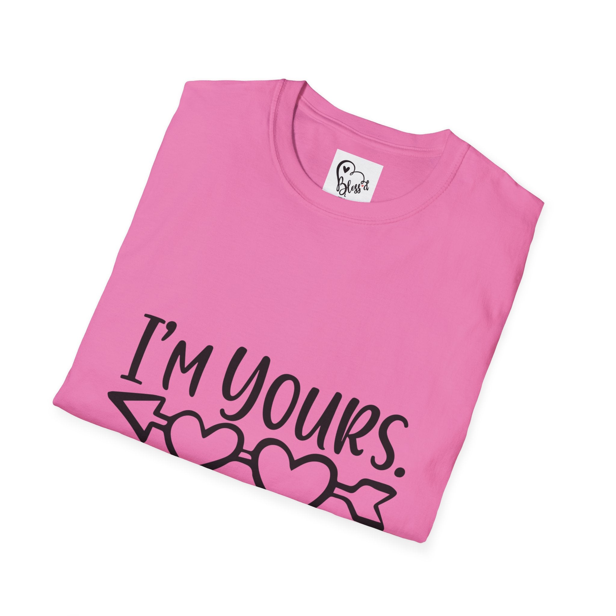 I'm Yours T-Shirt | Heart Arrow Love Graphic Valentine's Day Funny