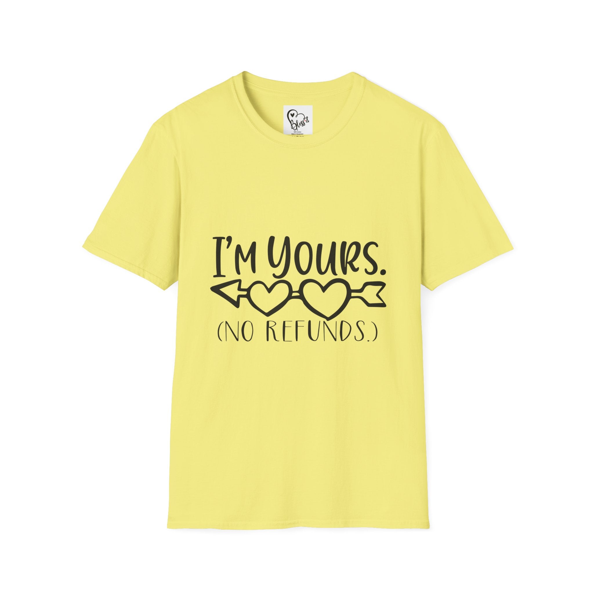 I'm Yours T-Shirt | Heart Arrow Love Graphic Valentine's Day Funny