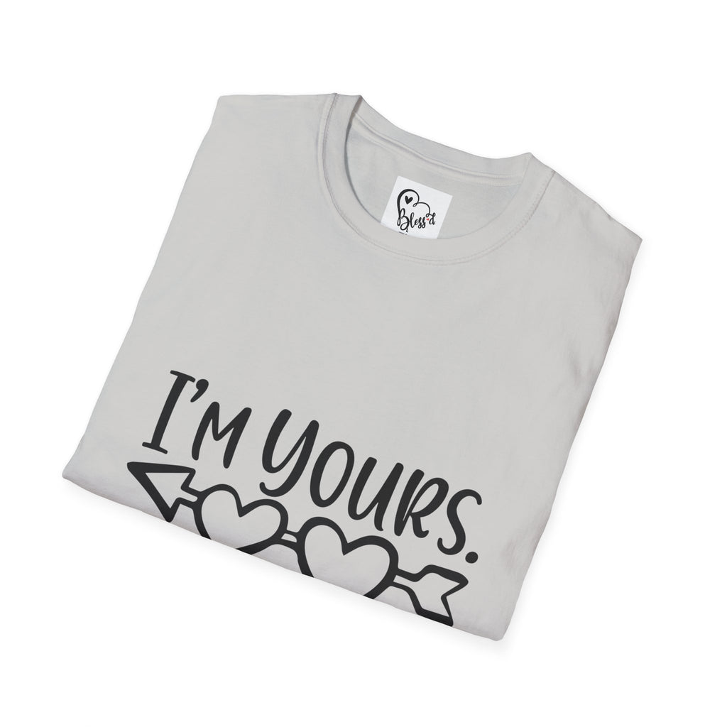 I'm Yours T-Shirt | Heart Arrow Love Graphic Valentine's Day Funny