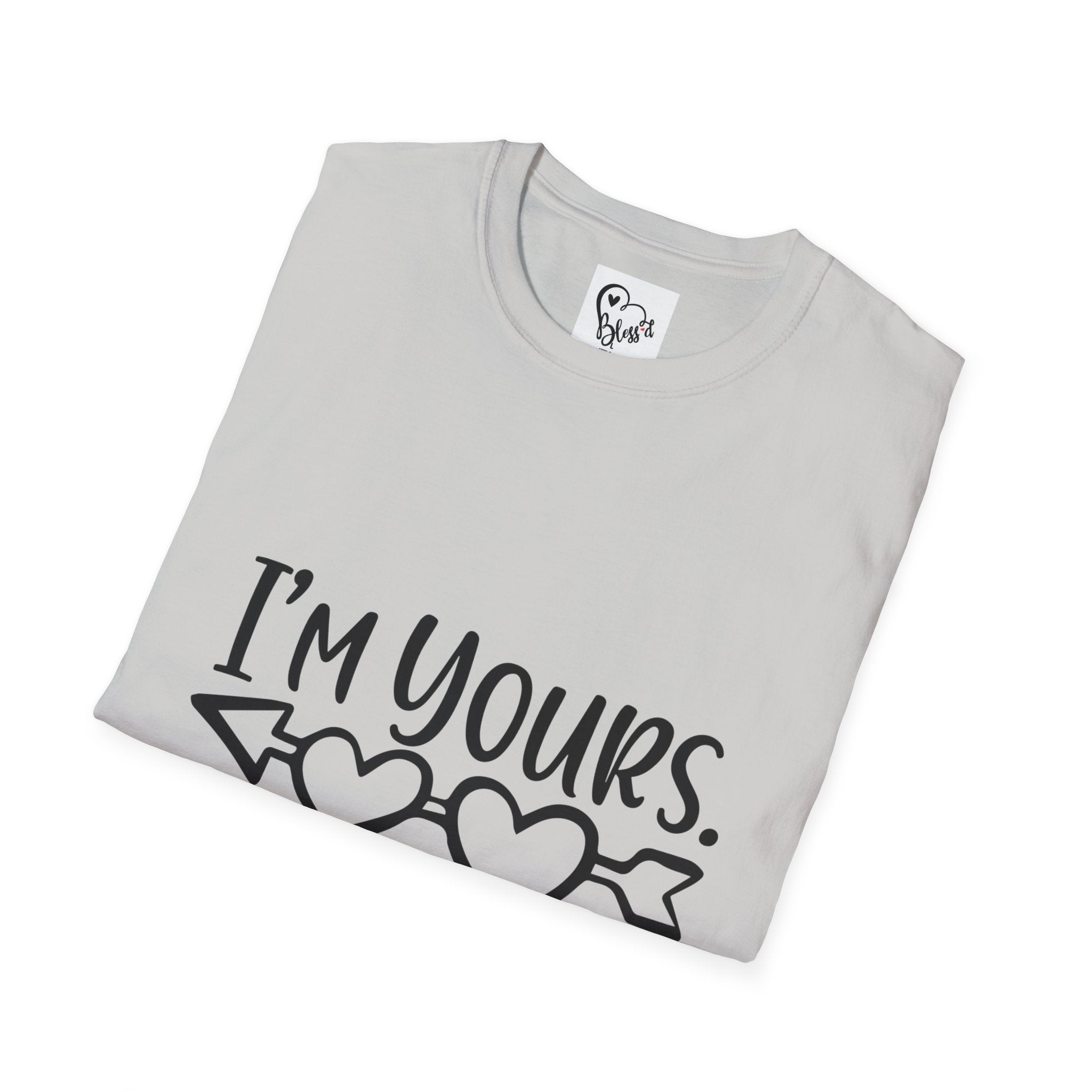 I'm Yours T-Shirt | Heart Arrow Love Graphic Valentine's Day Funny
