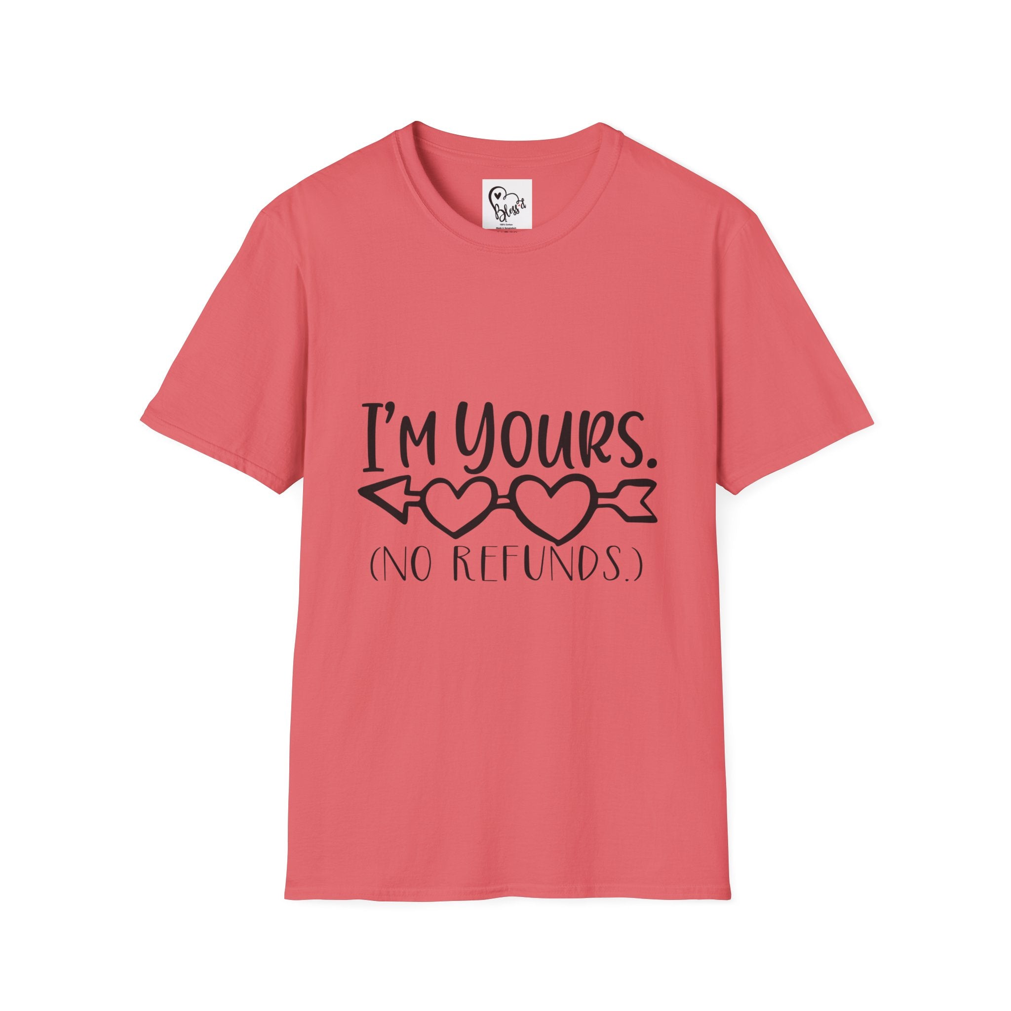 I'm Yours T-Shirt | Heart Arrow Love Graphic Valentine's Day Funny
