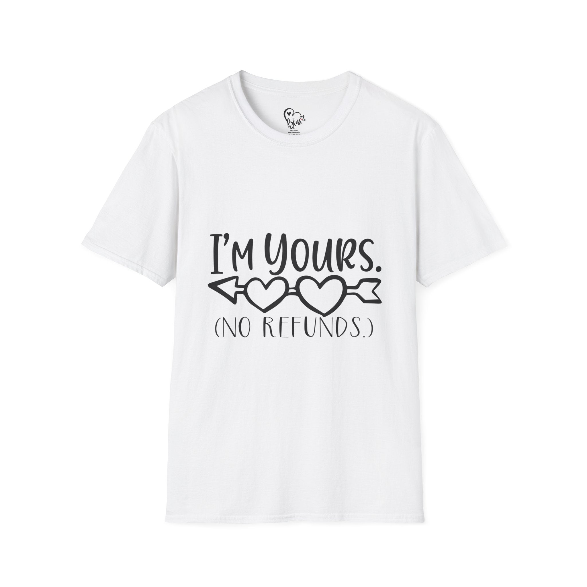 I'm Yours T-Shirt | Heart Arrow Love Graphic Valentine's Day Funny