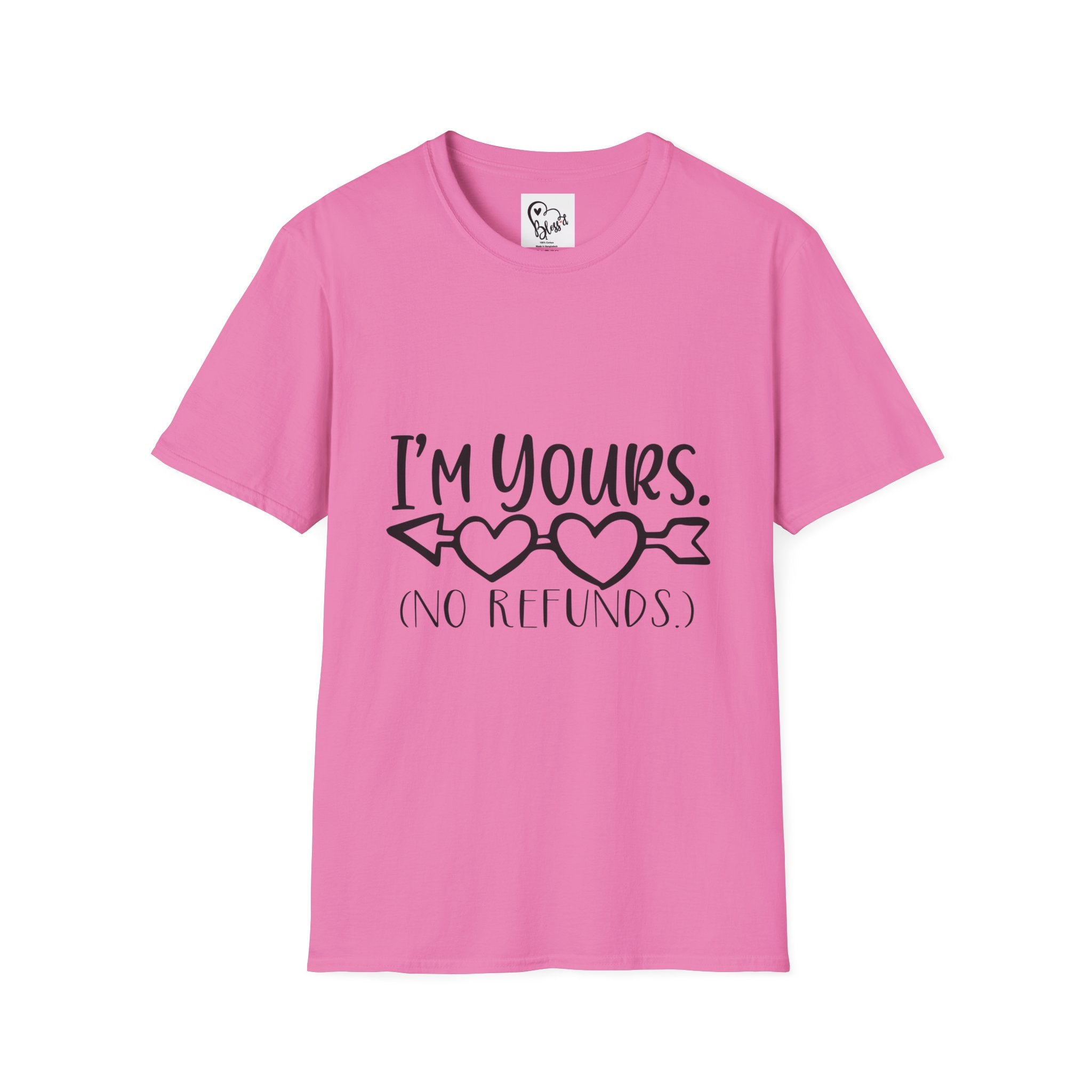 I'm Yours T-Shirt | Heart Arrow Love Graphic Valentine's Day Funny