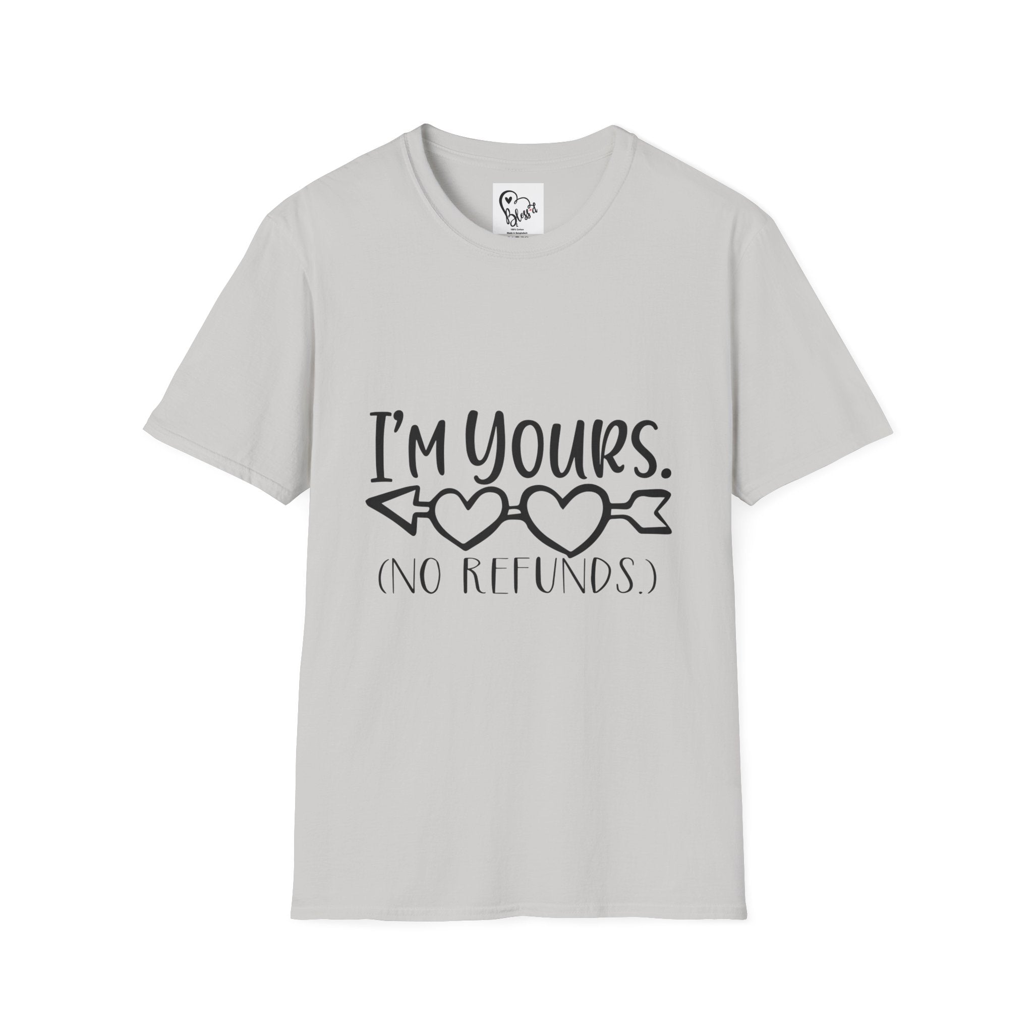 I'm Yours T-Shirt | Heart Arrow Love Graphic Valentine's Day Funny