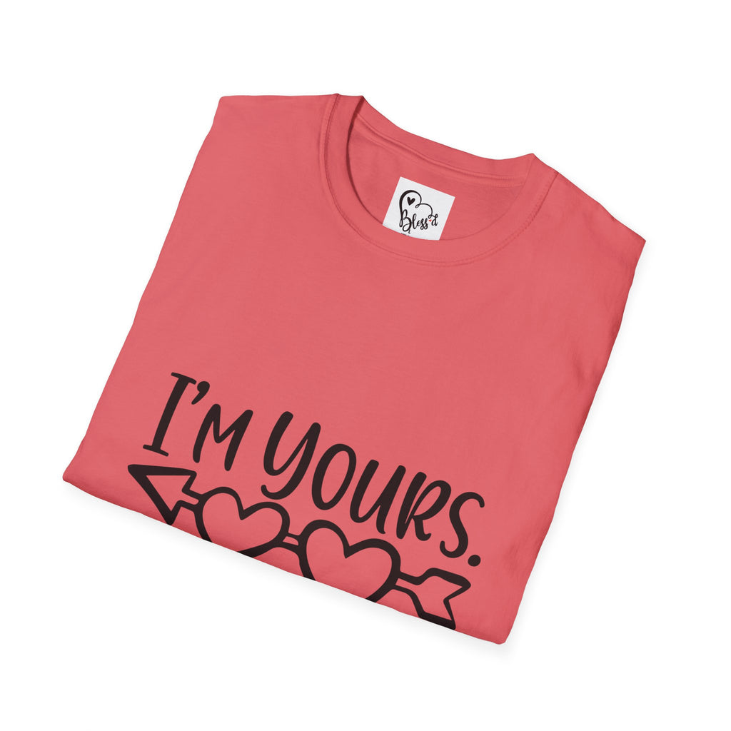 I'm Yours T-Shirt | Heart Arrow Love Graphic Valentine's Day Funny