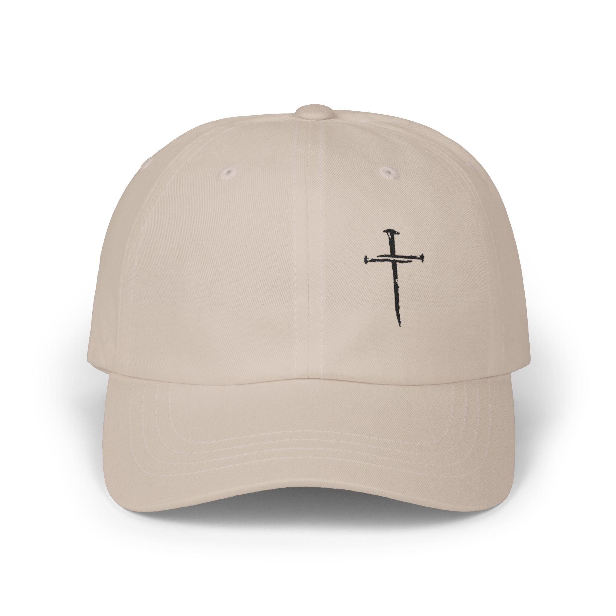 Cross Dad Cap | Embroidered Baseball Hat Christian Dad Cap