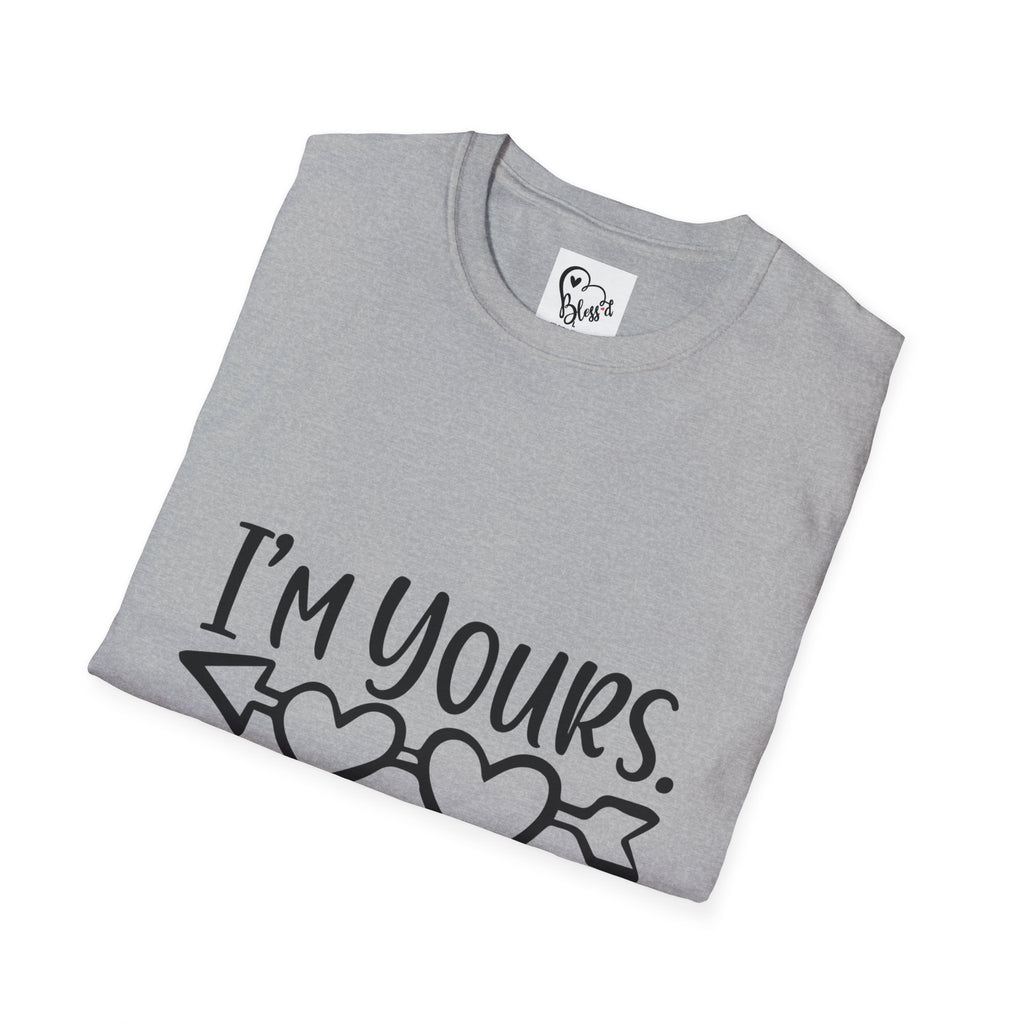 I'm Yours T-Shirt | Heart Arrow Love Graphic Valentine's Day Funny