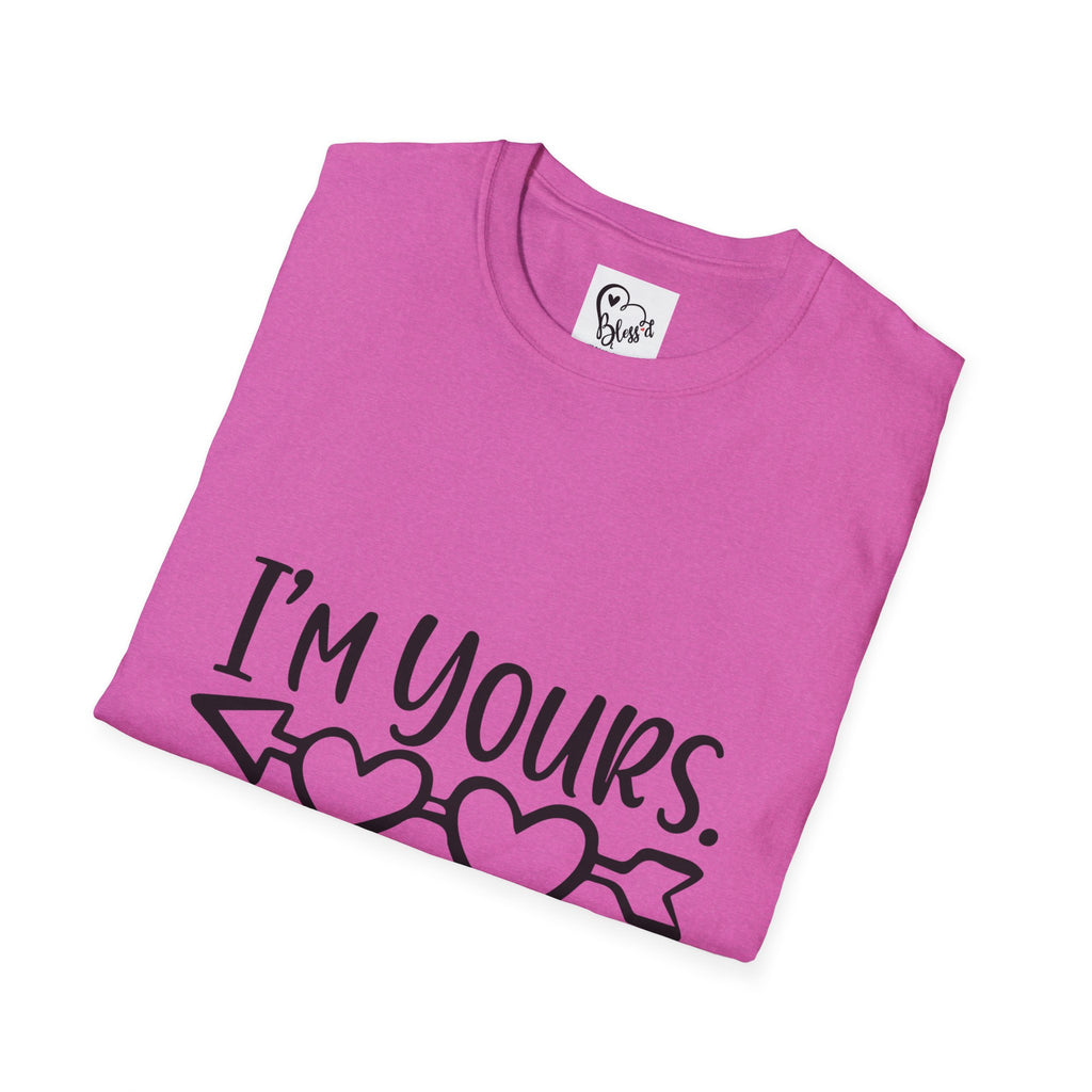 I'm Yours T-Shirt | Heart Arrow Love Graphic Valentine's Day Funny