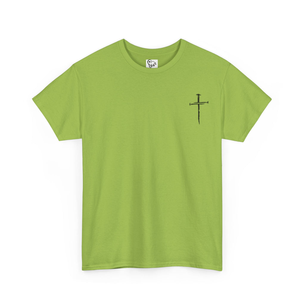 Nail Cross with "The Way The Truth The Life" T-Shirt | Christian Faith Tee