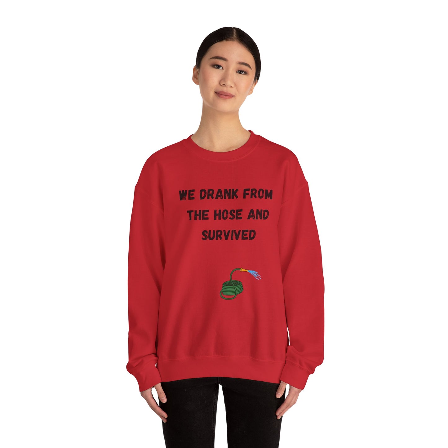 Gen X Meme Crewneck Sweatshirt | Funny 90s Nostalgia