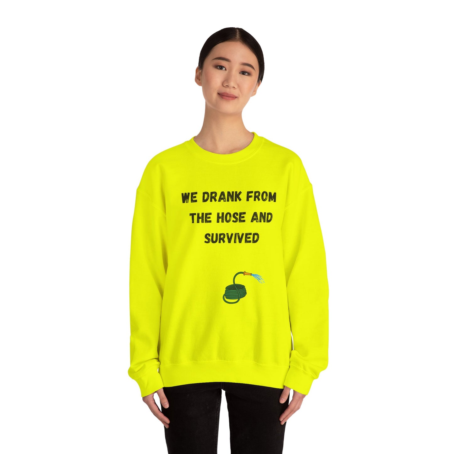 Gen X Meme Crewneck Sweatshirt | Funny 90s Nostalgia