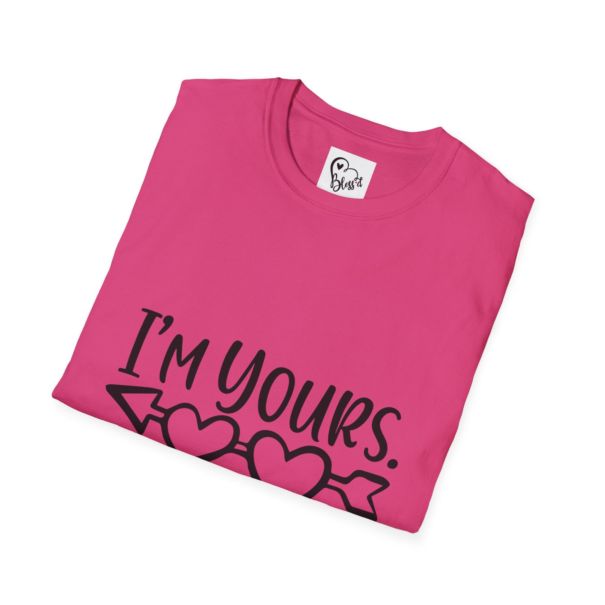 I'm Yours T-Shirt | Heart Arrow Love Graphic Valentine's Day Funny