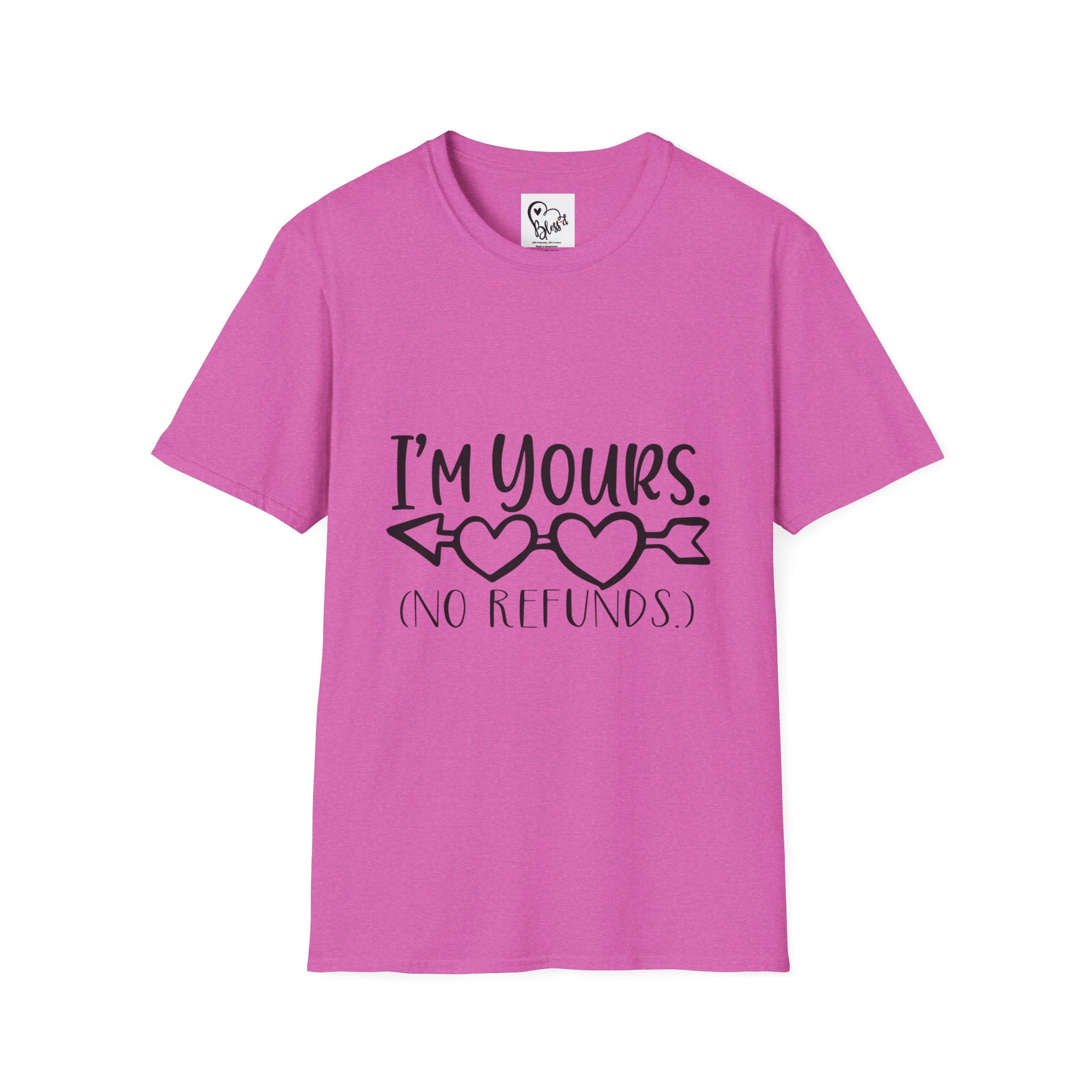 I'm Yours T-Shirt | Heart Arrow Love Graphic Valentine's Day Funny