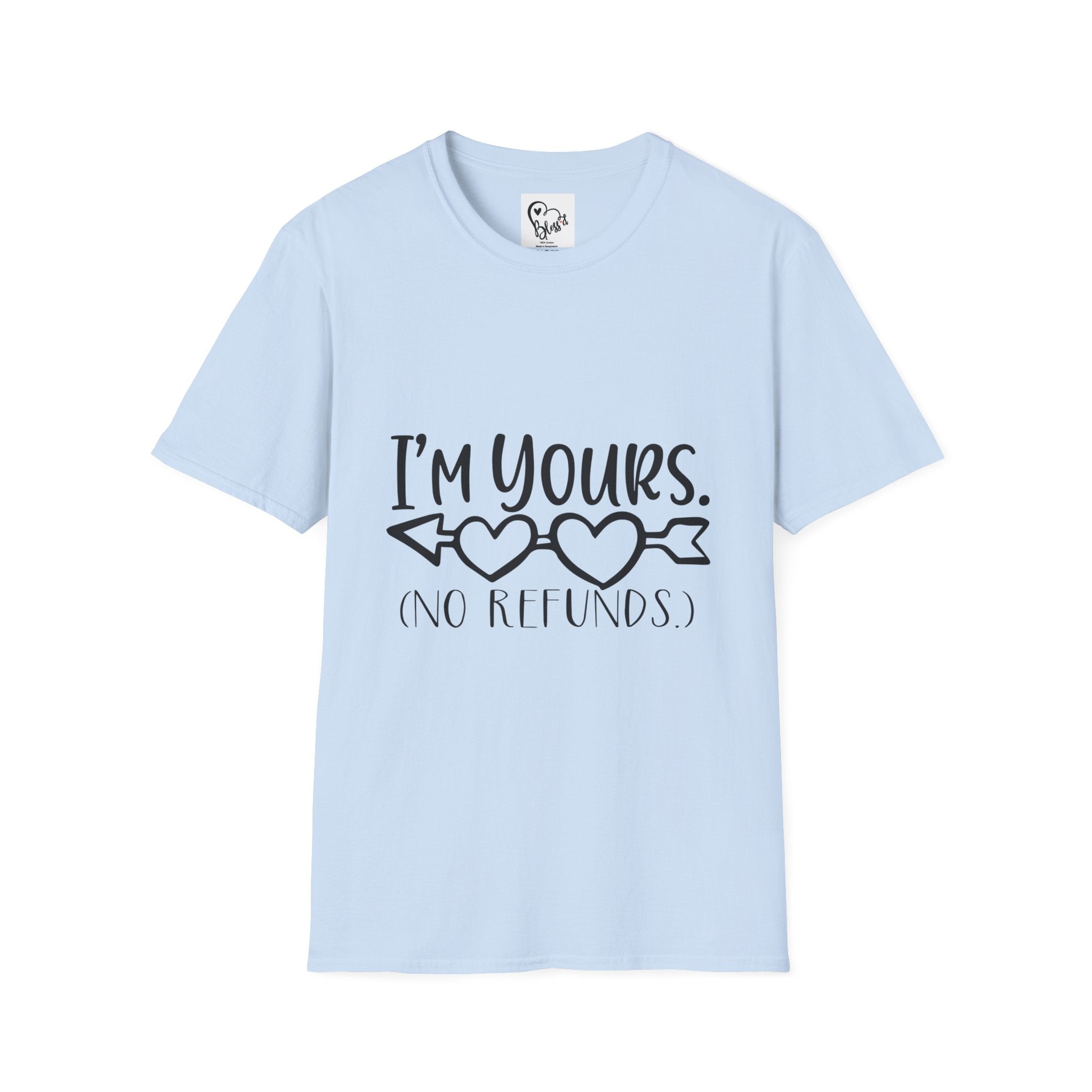 I'm Yours T-Shirt | Heart Arrow Love Graphic Valentine's Day Funny