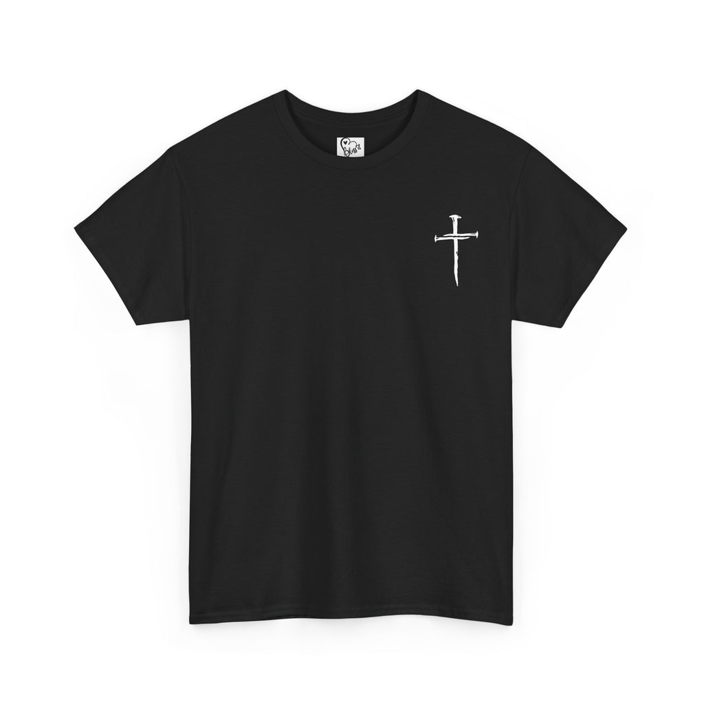 Nail Cross with "The Way The Truth The Life" T-Shirt | Christian Faith Tee