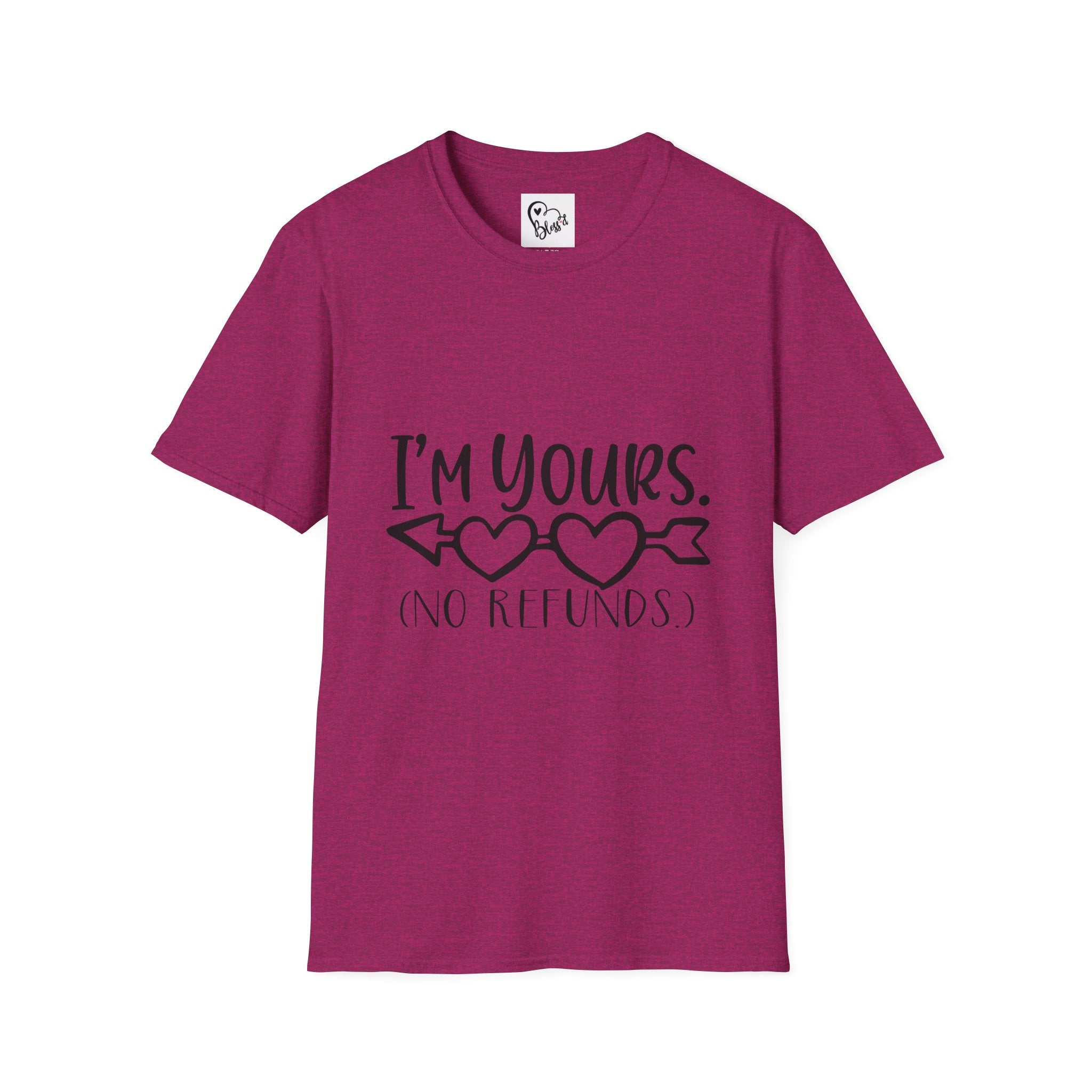 I'm Yours T-Shirt | Heart Arrow Love Graphic Valentine's Day Funny