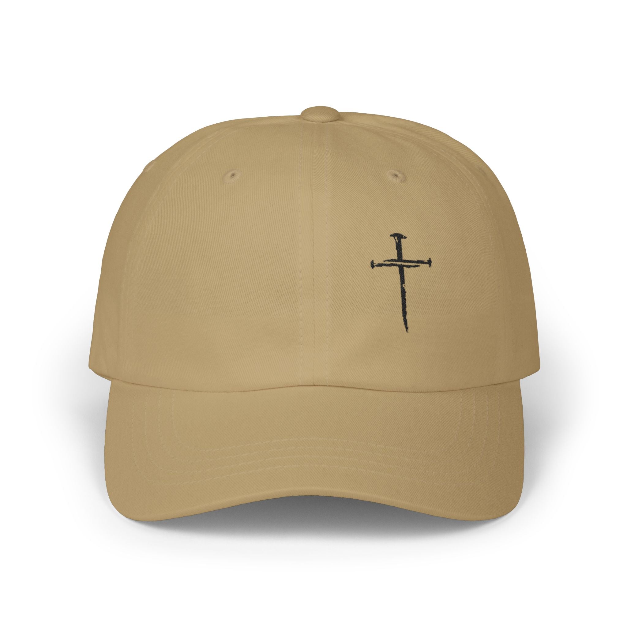 Cross Dad Cap | Embroidered Baseball Hat Christian Dad Cap
