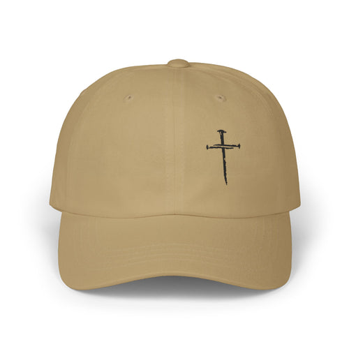 Cross Dad Cap | Embroidered Baseball Hat Christian Dad Cap