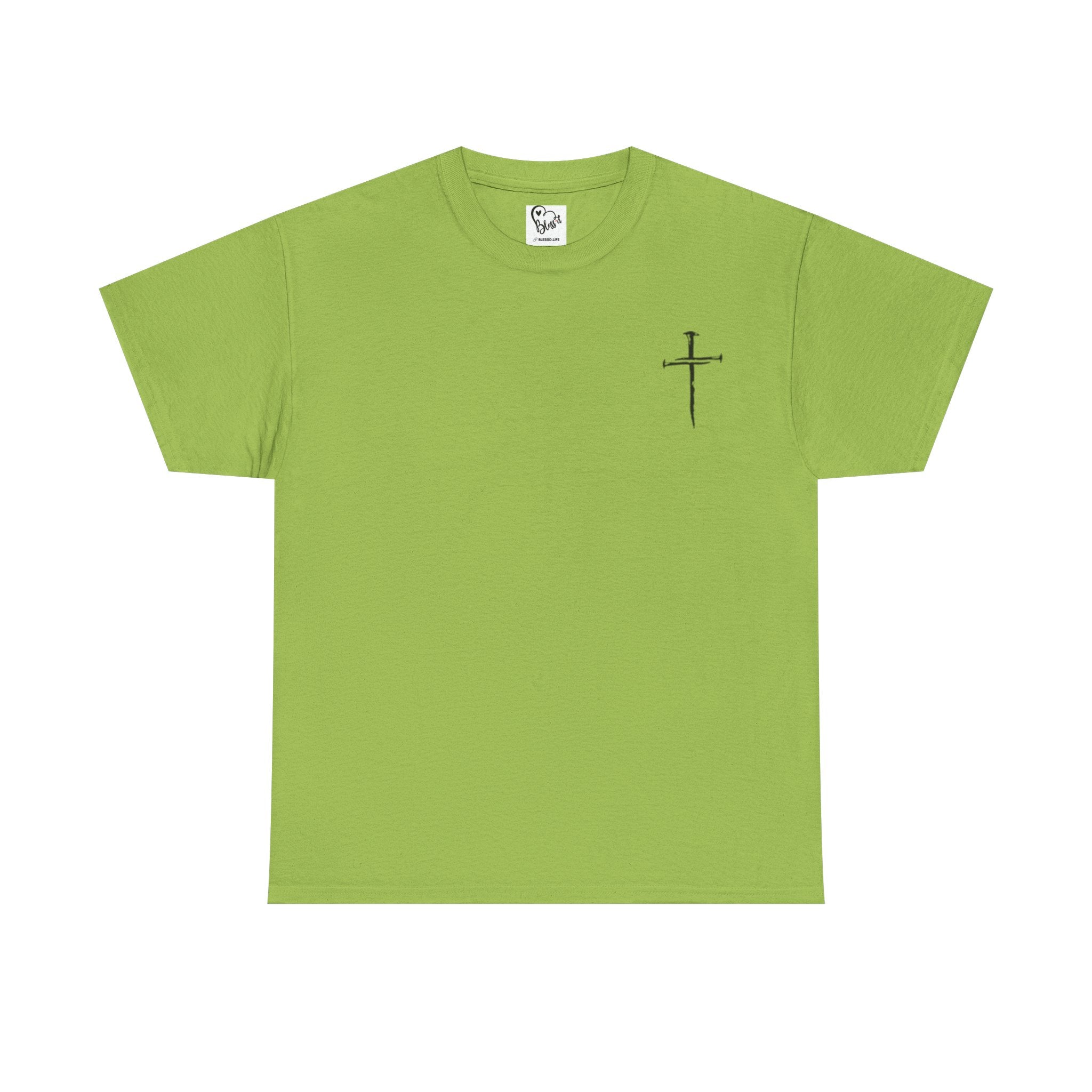 Nail Cross with "The Way The Truth The Life" T-Shirt | Christian Faith Tee