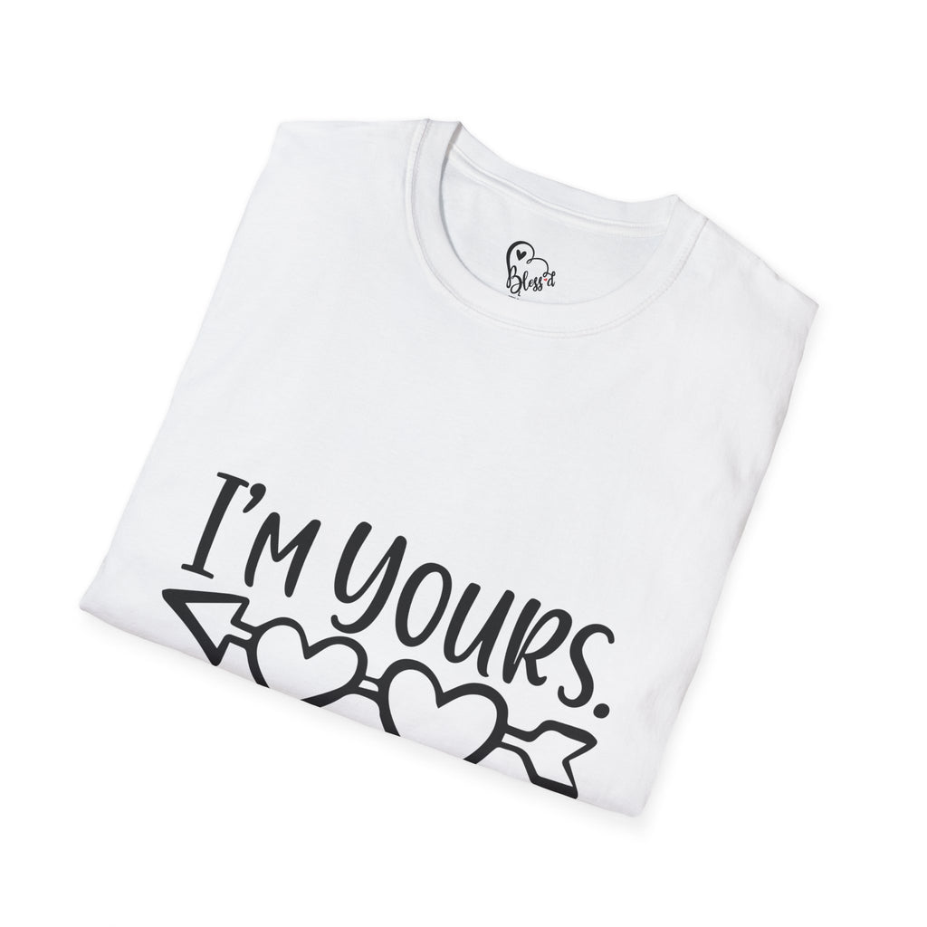 I'm Yours T-Shirt | Heart Arrow Love Graphic Valentine's Day Funny