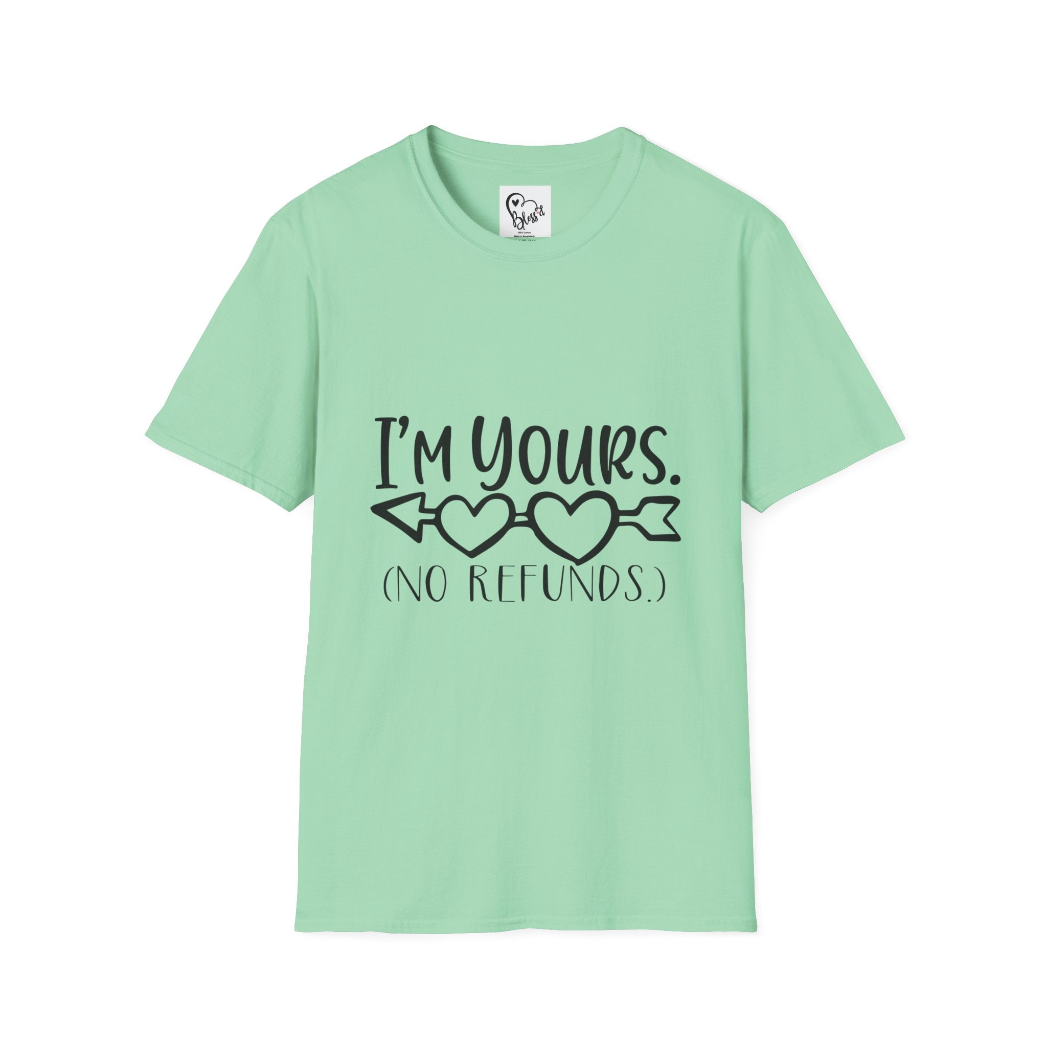 I'm Yours T-Shirt | Heart Arrow Love Graphic Valentine's Day Funny