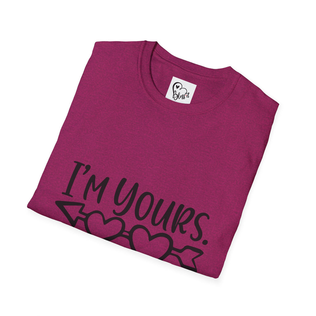 I'm Yours T-Shirt | Heart Arrow Love Graphic Valentine's Day Funny