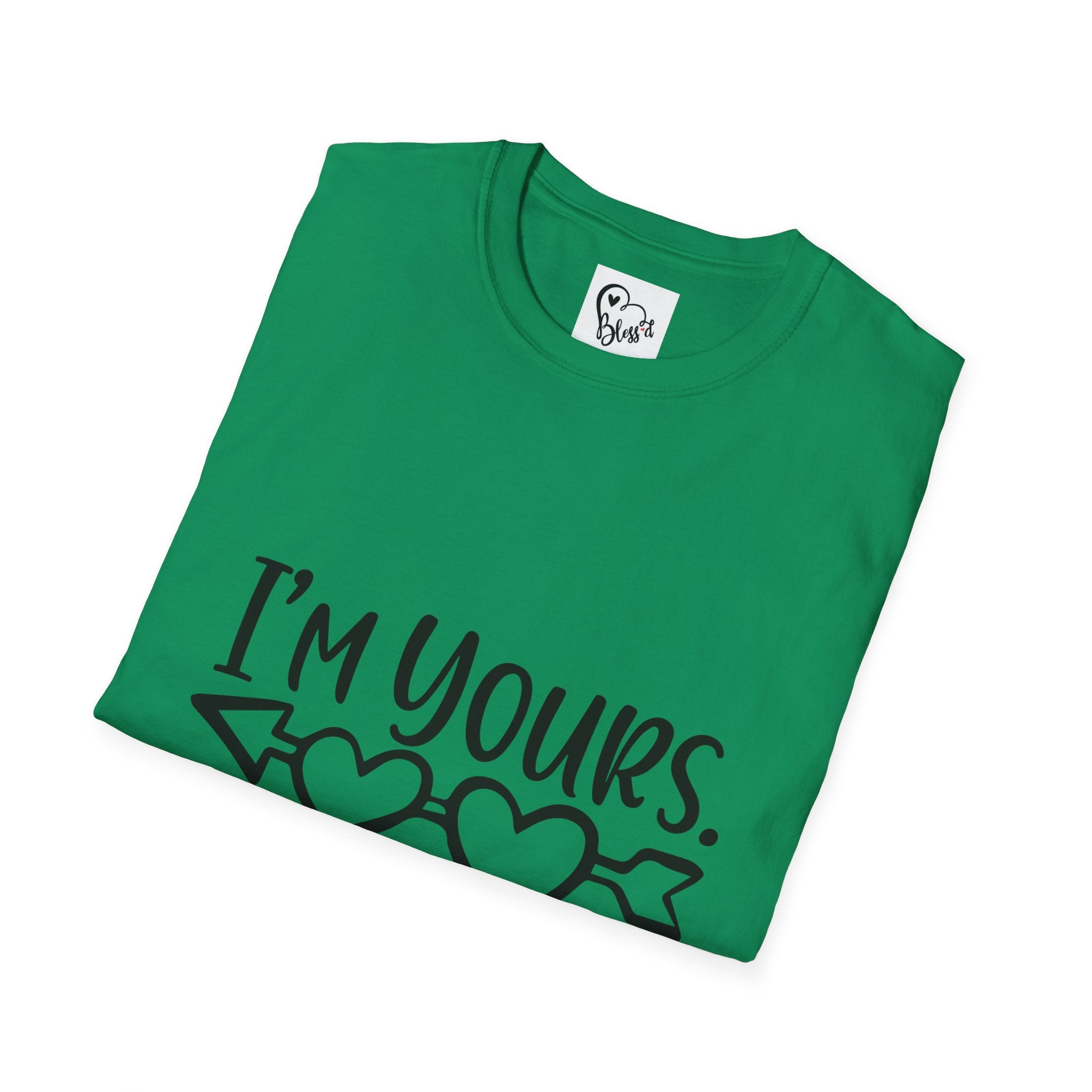 I'm Yours T-Shirt | Heart Arrow Love Graphic Valentine's Day Funny