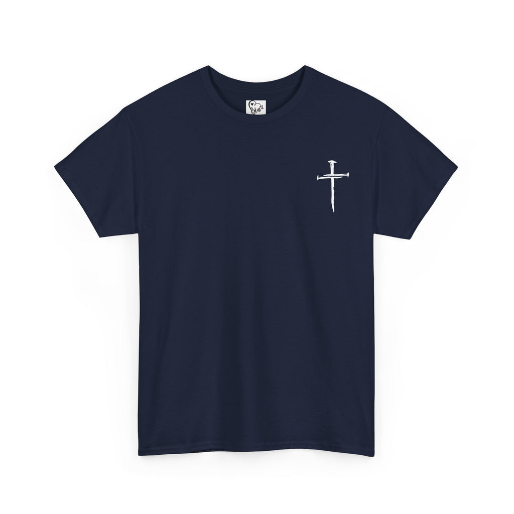 Nail Cross with "The Way The Truth The Life" T-Shirt | Christian Faith Tee
