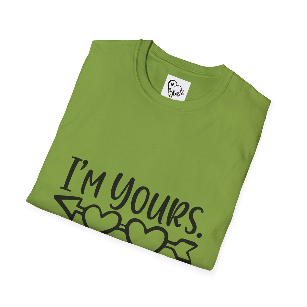 I'm Yours T-Shirt | Heart Arrow Love Graphic Valentine's Day Funny