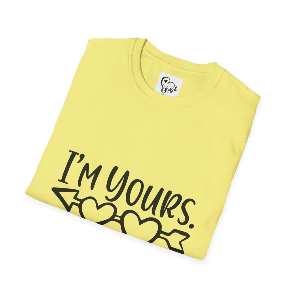 I'm Yours T-Shirt | Heart Arrow Love Graphic Valentine's Day Funny